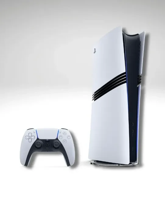PlayStation 5 Pro console and DualSense controller
